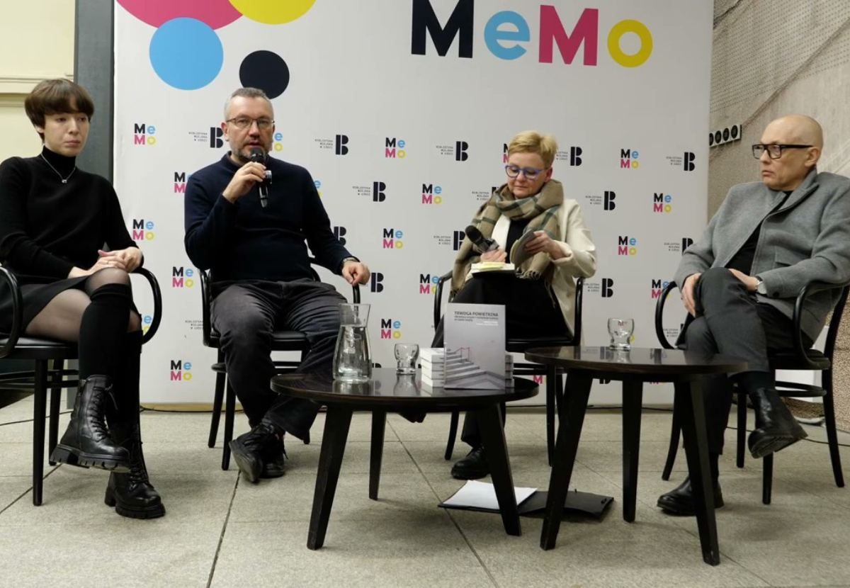 Nagranie ze spotkania o książce „Trwoga powietrzna. Ukraińscy artyści i instytucje kultury w czasie wojny”